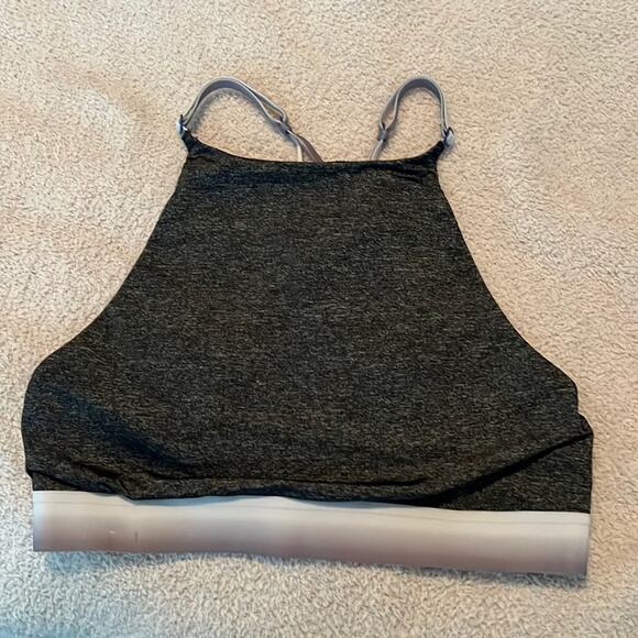Victoria’s Secret Gray Bralette with White Band Size Small - Picture 1 of 3